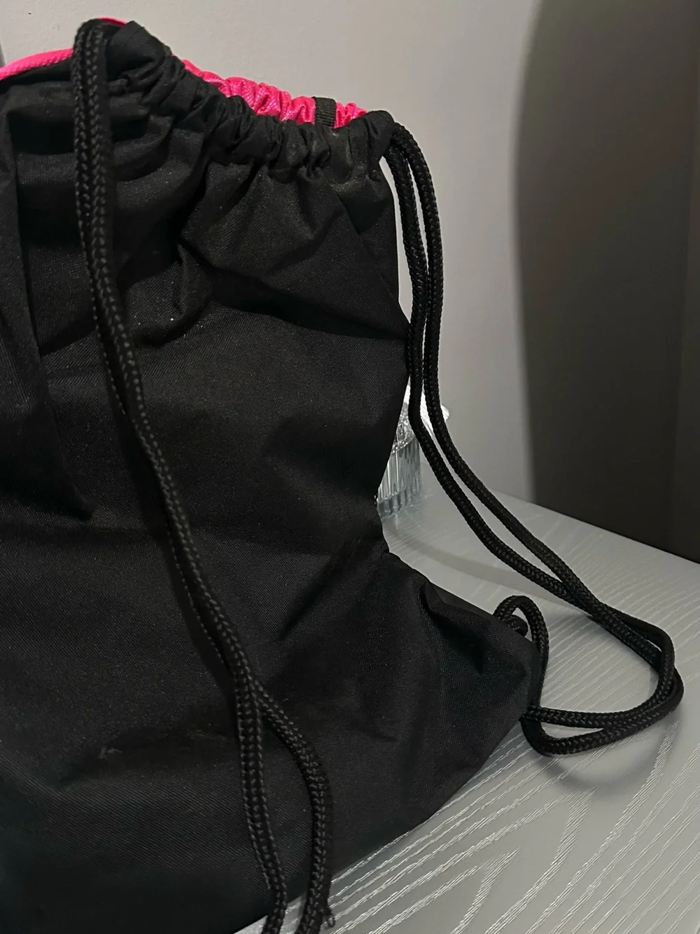 Adidas women’s Pink Drawstring Sports Bag